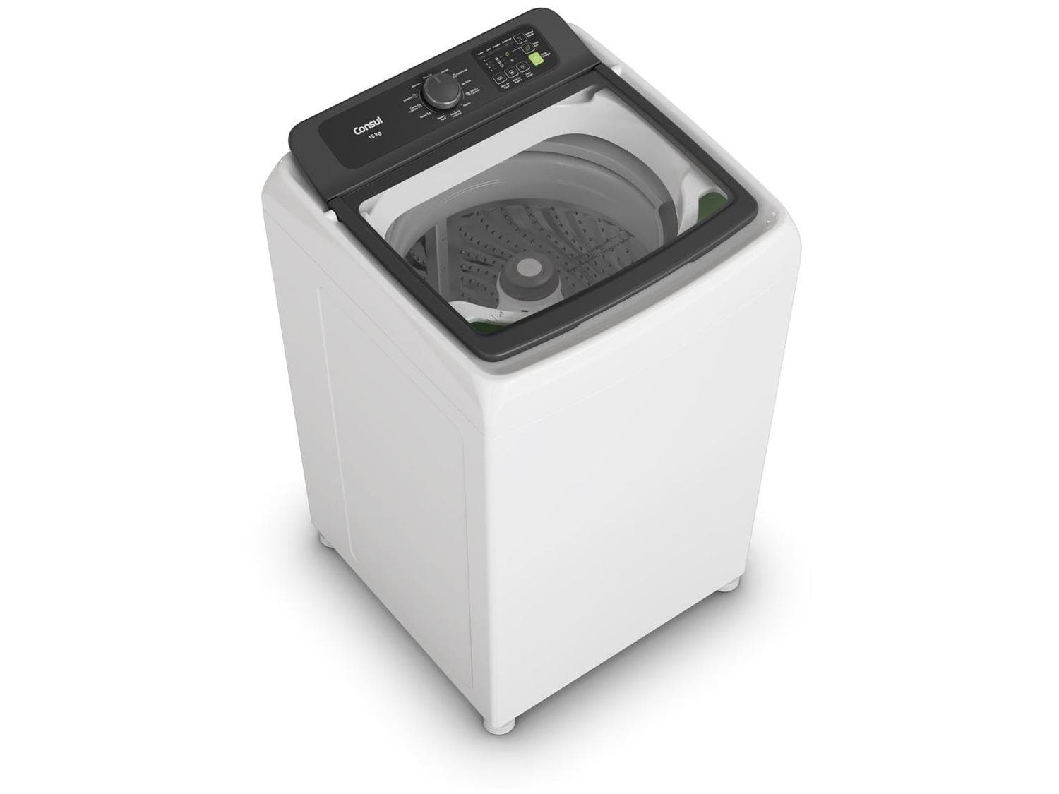 Máquina de Lavar Consul 15kg Cesto Inox com Modo Eco (CWN15AB) - imagem 2